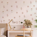 Axyaa Watercolor Flora Peel and Stick Wall Stickers - Kid's Room, Playroom, Nursery