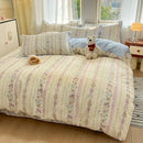 Axyaa Jet Print Cotton Quilt Cover: Soft, Delicate & Comfortable