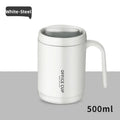 Axyaa Grey Creative Coffee Cup Large Capacity Portable Drinking Mug