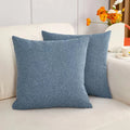Fluffy Nordic Style Sofa Pillow Cover by Axyaa