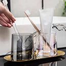 Axyaa 270ML Glass Mug - Modern Simple Style for Tea, Coffee, Juice & Water
