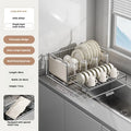 Axyaa Kitchen Draining Rack for Dishes, Bowls, Cups, and Chopsticks