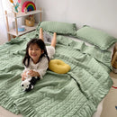 Axyaa Ruffled Quilted Summer Quilt