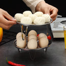 Axyaa Stainless Steel Steaming Rack for Pressure Cooker and Rice Steamer