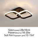 Axyaa Modern LED Ceiling Lamp Minimalist Style for Indoor Lighting
