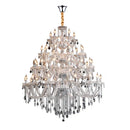 Axyaa Luxury Crystal Chandelier Lighting Top Grade K9 Crystals for Villa Foyer