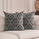 Axyaa Ethnic Diamond Wool Pillow Cover - Geometric Boho Style for Home Decor