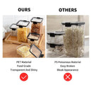 Axya Stackable Storage Containers for Kitchen Noodles Spaghetti Dry Food