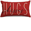 Axyaa Sweet Love Striped Pillowcase - 40X60cm Home Sofa Decoration