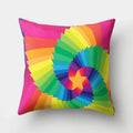 Axyaa Geometric Animal Rainbow Pillow Case for Home Decor 45X45CM