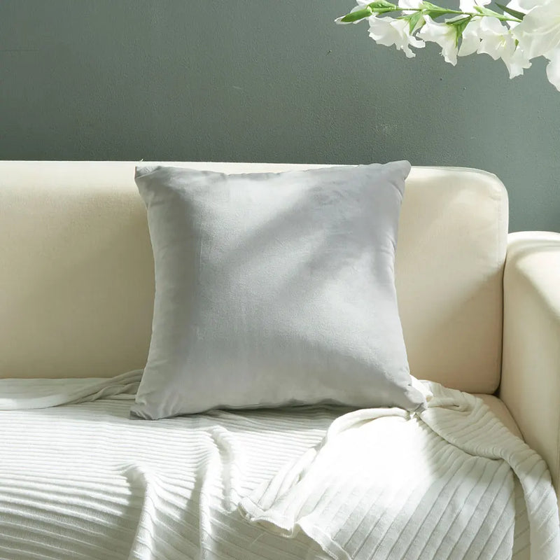 Axyaa Soft Velvet Cushion Cover | Modern Living Room Decor Pillowcase
