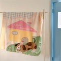 Axyaa Doudou Fleece Cartoon Girl Heart Blanket: Cute, Comfortable, Skin-Friendly & Casual.