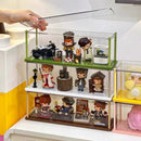 Acrylic Figures Display Stand for Axyaa TV Cabinet and Desktop Organization