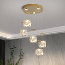 Axyaa LED Pendant Chandeliers for Modern Living and Dining Room Lighting