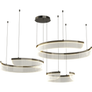 Axyaa Modern Circular Living Room Pendant Light