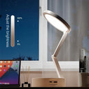 Axyaa Foldable Lamp With Clock USB Charging LED Desk Light