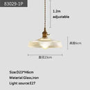 Axyaa Nordic Glass Pendant Light for Dining Room Kitchen Decor