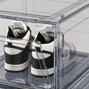Axyaa Foldable Shoe Box with Lid Stackable Organizer for Home - Moisture-Proof & Dust-Proof