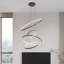Axyaa Modern Living Room Chandeliers - LED Ceiling Lamp for Indoor Lighting