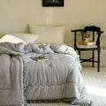 Axyaa Cloud Marshmallow Knitted Cotton Lace Soybean Fiber Quilt Core