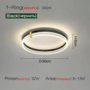 Axyaa LED Ceiling Light: Modern, Eye Protection for Living Room and Bedroom