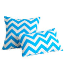 Axyaa Colorful Waterproof Outdoor Cushion Cover Striped Wave Durable Pillow Case