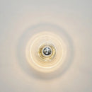 Axyaa Water Ripple Glass Wall Lamp: Bauhaus Style Indoor Lighting Fixture