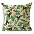 Axyaa Merry Christmas Linen Pillow Case 18*18in
