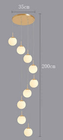 Axyaa Modern Pendant Light Chandelier LED Ceiling Lamp Indoor Decorative Dining Room Lighting