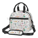 Axyaa Insulated Lunch Bag Women Thermal Portable Tote Cooler Handbag