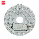 Axyaa LED Circle Ring Panel Light, 3-Color Ceiling Lamp, Magnetic Installation