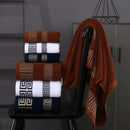Luxury Cotton Towel Set by Axyaa: Bath & Hand Towels | Soft, Quick Dry, Hotel Quality