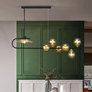 Axyaa Ceiling Chandelier: Stylish Pendant Light Fixture for Dining & Living Room Lighting