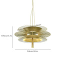 Axyaa Modern Metal Pendant Lights LED Chandelier for Luxury Home Decor