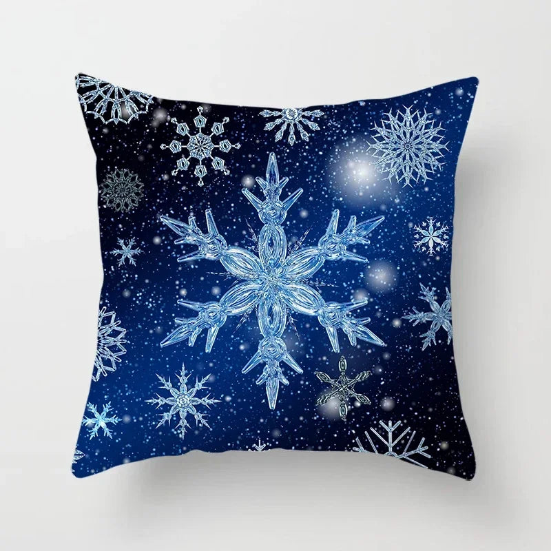 Axyaa Snowflake Pillowcase - Stylish Home and Office Decor for Comfort and Style