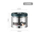 Axyaa Stainless Steel Vacuum Sealed Coffee Bean Storage Tank