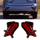 Axyaa LED Rear Bumper Reflector Toyota Highlander Dynamic Signal Light