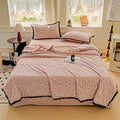 Axyaa Wrinkled Yarn Xia Liang Quilt Hepburn Wind Lace Quilt