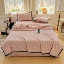 Axyaa Wrinkled Yarn Xia Liang Quilt Hepburn Wind Lace Quilt
