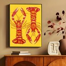 Axyaa Marine Animals Canvas Prints for Modern Home Decor