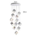 Axyaa Salon Chandelier Pendant Light Ceiling Lamp Fancy Dining Room Indoor Lighting