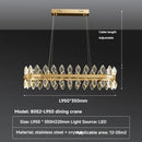 Axyaa Luxury Crystal LED Chandelier: High-end Designer Circular Art Indoor Lighting.