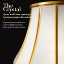 Axyaa Modern Brass Gold LED Desk Lamp - Luxury Retro Home Decor