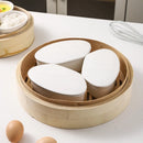 Axyaa Ceramic Stew Pot Steamed Egg Bowl with Cover, Restaurant Tableware