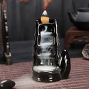 Axyaa Ceramic Incense Tower Burner | Reverse Flow Backflow Incense Ornament