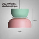 Axyaa Modern Macaron Pendant Light: Colorful Iron LED Hanging Lamp