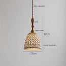 Axyaa LED Pendant Light Fixture for Home Decor Bedroom Living Dining Room