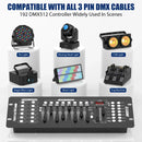 Axyaa Stage Lighting Controller DMX 512 for Par Light Moving Head Clubs Concerts