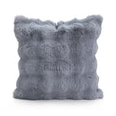 Axyaa Faux Rabbit Fur Pillow Cover for Sofa, Bed, or Chair - Soft, Fluffy, Decorative