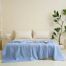 Axyaa Solid Color Cool Silk Summer Quilt - Single Piece